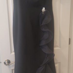 Black evening gown